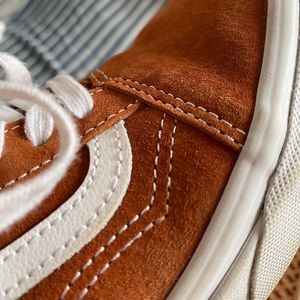 Brown suede vans